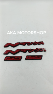 EMBOSS LETTER EMBLEM WATERPROOF FOR NMAX155 2PCS INSIDE