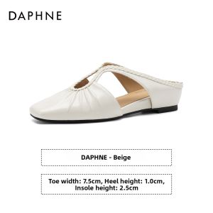 Daphne | High-Heel Interior Slip-On Mule Shoes