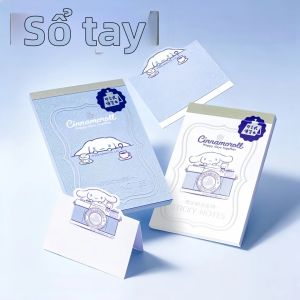 Sổ Ghi Chú Hình Cinnamoroll 3D 50 Trang Sổ Ghi Nhớ Dễ Thương Văn Phòng Phẩm Gấp Hình Đặc Biệt Dành Cho Học Sinh Chủ Đề Hoạt Hình