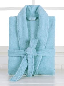 Pure Cotton Bathrobe Material Adult Mens Beauty Salon Robe Home Use Towel Fabric Hilton Hotel Boy Short Bath Skirt