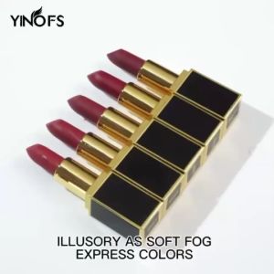 ลิปสติก เนื้อแมตต์ มีหลายเฉดสีให้เลือก NO.5200 ติดทนนาน เพิ่มความชุ่มชื้นให้กับริฝีปาก มี5เฉดสี พร้อใส่งในไทย