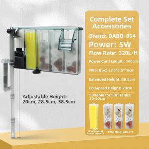 roxin | Quiet Wall-Mounted Aquarium Filter