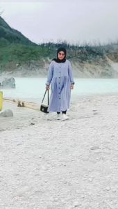 Midi Dress Saudah Midi Dress Cringkle //baju wanita dewasa muslim
