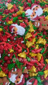[HOÀN TIỀN MAX 10%] Bông Đường Trang Trí Giáng Sinh Noel Havafoodies Hủ - Christmas Sprinkles