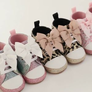 Pink Themed Baby Shower Shoes Girls Baby Toddlers Fashion Casual Sneakers Princess Soft Sole Baby Shoes