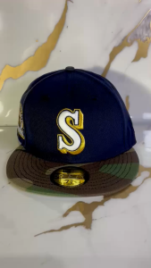 Topi New Era Seattle Mariners 30th Anniversary Camo 59Fifty Fitted