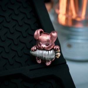 Hedouju MIX Mechanical Card Pushing Metal Rotating Fidget Toy EDC Stress Relief Leisure Traditional Toy for Adults