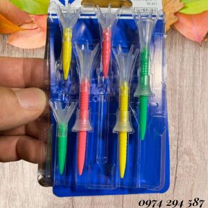 Tee Golf Chính HãngTomahawk Spiral Nhật Bản Dài 8cm - 4cm Điều chỉnh Độ Cao 1cm