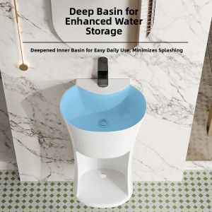 APTO | Wall Mounted Integrated Bathroom Sink