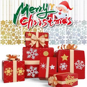 สติกเกอร์เกล็ดหิมะทองคำแวววาว20แผ่นป้ายสำหรับปาร์ตี้เทศกาลคริสต์มาสซองจดหมายของขวัญสติกเกอร์ตกแต่งสมุดภาพอุปกรณ์ DIY