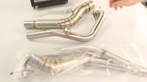 51mm Motorcycle Exhaust Pipe Suitable for Yamaha Y15 Exhaust System Elbow: Accessories Suitable Y15