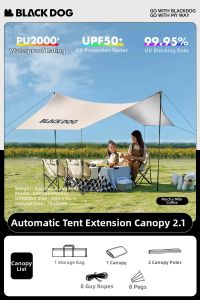 BLACK DOG | Rainproof Thickened Portable Quick-Open Tent