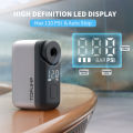 TOPUMP TB2 PRO Mini Portable Electric Pump for Bike Cordless Tire Inflator 120PSI Max 450mAh Battery with Screen Fast Charging. 