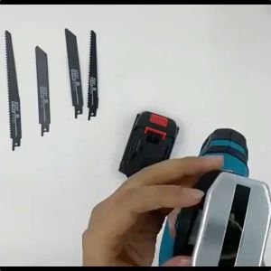 【COD】21V Cordless Reciprocating Saw 1200W Gergaji Elektrik for Wood Metal Cutter Metal Pipe PVC Pipe Power Saw ChainSaw Mesin Kayu 無繩電動往復鋸