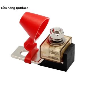 Khối Cầu Chì Lắp Nổi ONEGOL MRBF 60A-300A Giá Đỡ Cực Pin Cầu Chì Pin Tàu Biển - 75A 80A 100A 125A 150A 175A 200A 250A 300A