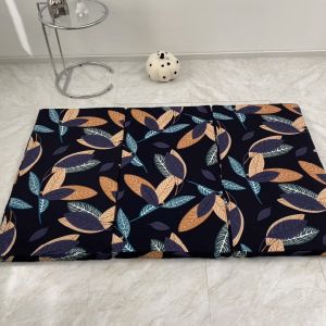 2 inch Trifold Bed Foam Cover with Zipper Foam Bed Cover Full Cover Mattress Cover Fitted Sheets Semi Single to Queen Size