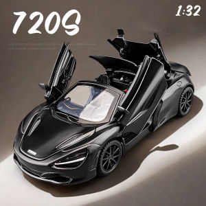 1:32 Scale Mclaren 720S Sports Alloy Car Model Diecast Car Sound Light Car Lovers Collection Kids Birthday Gift Metal Boys Toys