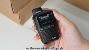 *COD*One Year Free TIDRADIO M13 POC Radio Odmaster 4G Net walkie talkie network single SlM card 5000KM Two way dialogue Suitable for long-distance communication