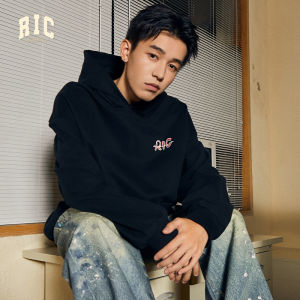 RickyisClown | Autumn Winter Snow Mountain Letter Print Casual Hooded Sweatshirt