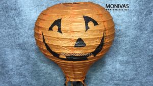 Hanging Pumpkin Head Lantern Decorations Haunted House Halloween Party Supplies