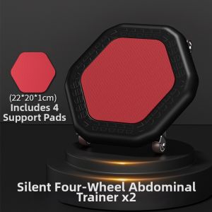 ZHANKE | Silent Multidirectional Fitness Equipment Abdominal Roller