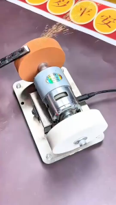 Máy mài dao kéo mini đa năng 7 tốc độ 100W – Mài đánh bóng kim loại chính xác vận hành êm ái cấp nguồn 220V