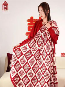 Quần Áo Đám Cưới Cho Nam Quà Tặng Thực Tế Cho Cô Dâu Và Chú Rể Quà Tặng Sinh Nhật Năm Mới Quà Tặng Đám Cưới Thảm Len 100% Polyester