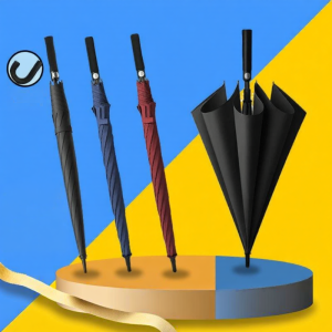 Custom Logo Automatic Open Large Golf Umbrella