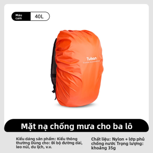 MONLEYTA | Vỏ chống nước cho ba lô leo núi đeo hai vai Vỏ bảo vệ hoàn toàn cho ba lô đi bộ đường dài leo núi ngoài trời chống bụi và bùn