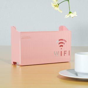 NAIFUNA | Wall Mounted Wireless Device Storage Rack No Drilling Required