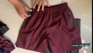 Celana Olahraga Sport Jumbo Polos & Pakaian Olahraga Dewasa Populer