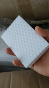 (Ready Stock) 5PCS 𝐂𝐔𝐓 𝐀𝐓 𝐖𝐈𝐋𝐋 Magic Nano Sponge Kitchen Melamine Foam Cleaner Eraser Stain Remover Span Pembersih 神奇海绵
