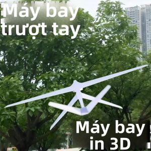 Hand-Thrown Gliding Multi-wing Durable 3D Printed RC Model Plane