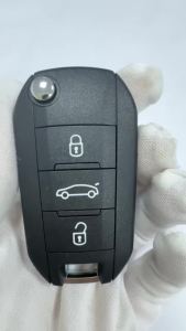 Vỏ Ốp Chìa Khóa Xe Điều Khiển Từ Xa YOCASTY Dành Cho Citroen Aircross C3 C4 Peugeot 308 208 508 3008 5008 Với VA2/HU83 3 Nút