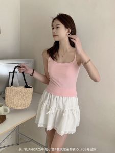 Upgraded Fafa Womens Slimming Strapless Vest with Chest Pad Base Layer Backless Design Commute Style Regular Length