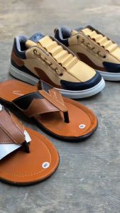 SEPATU SNEAKERS PRIA IMPORT PREMIUM TERBARU BUY 1 GET SANDAL KULIT