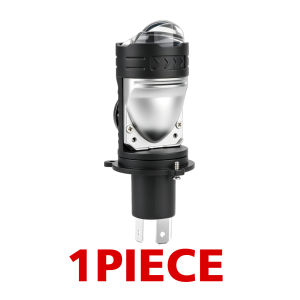 1/2Pcs H4 Projector Lens LED Headlight Car Motorcycle 9000000LM 1200W Plug&Play Turbo Fan Lamp High Low Beam Wireless Auto Bulbs