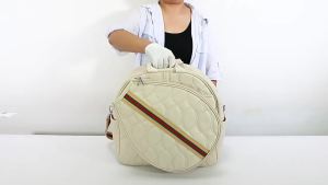 Cross-border Tennis Racket Bag Large Capacity Foldable PU Outdoor Handheld Shoulder Bag Sports Tennis Bag