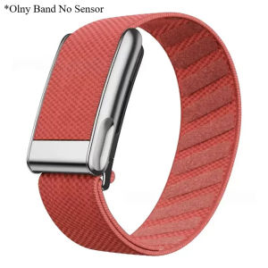 Nylon Fitness Band for Whoop 5.0 Strap for Whoop 5.0MG Woven Elastic Sports Strap With Gold/Silver/Rose Gold Metal Frame