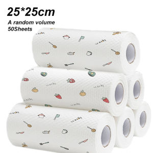 Kitchen Disposable Non-woven Rags Thicken Reusable Cleaning Cloths Household Washing Dishcloths Cloth Paper Towels