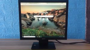 17 นิ้ว หน้าจอคอมพิวเตอร์ การใช้งานปกติ 1 เส้นสาย VGA มือสอง ส่งฟรี