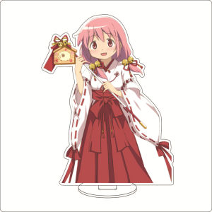 Bandai | 16CM Puella Magi Madoka Magica Acrylic Stand Figure - Madoka Kaname Homura Akemi Mami Sayaka - Anime Cos Đồ Trang Trí Quà Tặng