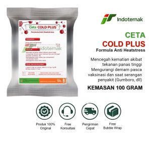 CETAVIT COLD PLUS UNGGAS - Penurun Panas dan Rasa Sakit untuk Hewan Ternak Unggas