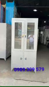 TỦ SẮT HỒ SƠ KÍNH VĂN PHÒNG GIÁ RẺ TẠI XƯỞNG GIAO NHANH HCM