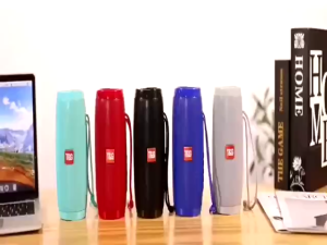 T&G TG-157 LED Colorful Lights Dual Speaker Portable Bluetooth Speaker with Strap Multi Function