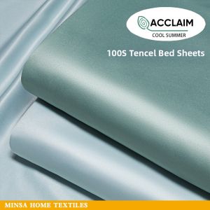 MINGSHA | Summer Coolness High Grade A Class Tencel Bedsheet 100S