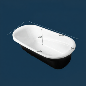 Pearl Inset Bathtub