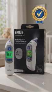 Braun Thermometer Braun IRT 6520 Braun IRT 6525【SG stock】 Braun ThermoScan 7+ Braun Clear and visible body temperature