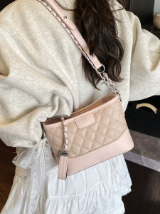 Coco Mack Summer 2025 Commuter Womens Crossbody Bag Chain Diamond Grid Small Fragrance Style Single Shoulder Satchel