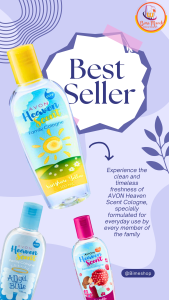 AVON Heaven Scent Cologne 100ml – Light & Refreshing Family Cologne
